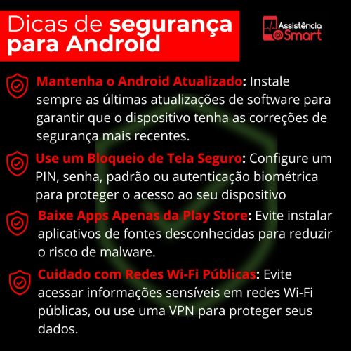 Dicas de Segurança