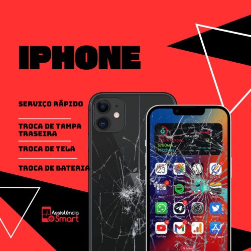 Troca de tela Iphone